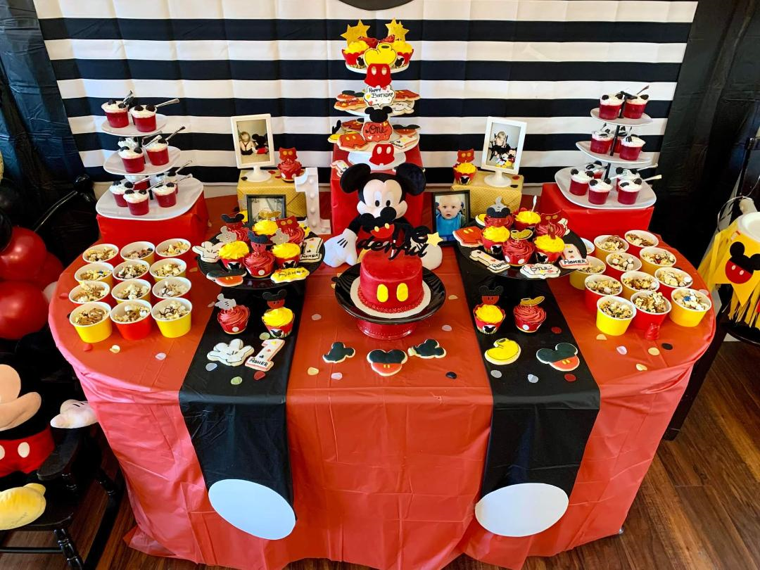 Mickey Mouse First Birthday Party